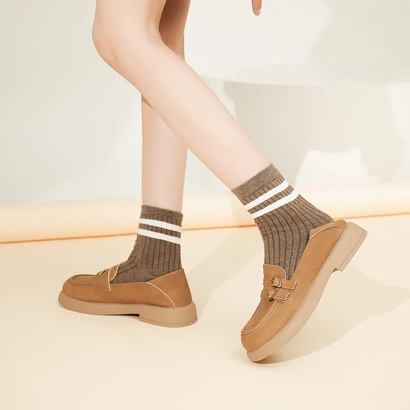 OMS Loafers Women's Beige/Khaki-8