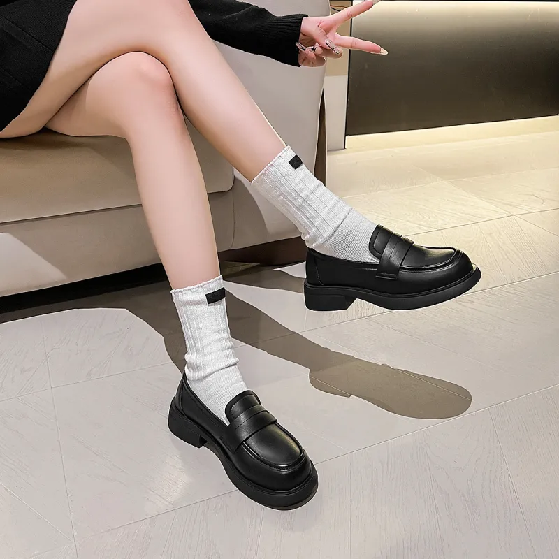 OMS Loafers Women's Black-1