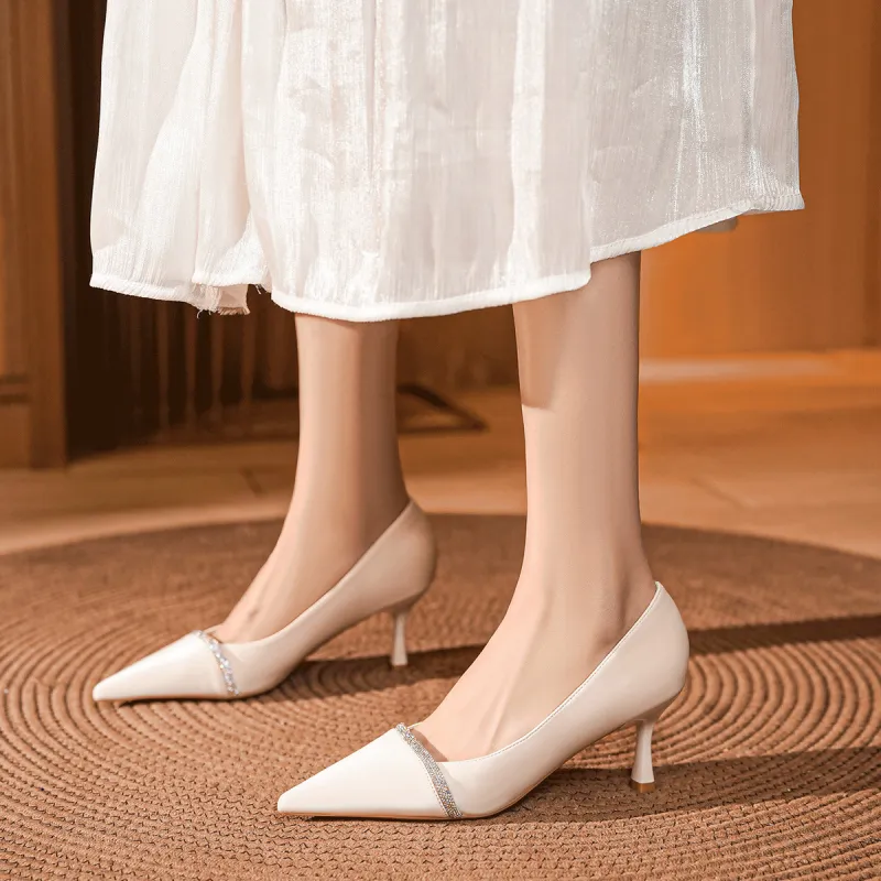 OMS Slim Heel High Heels 6.5cm Women's-2