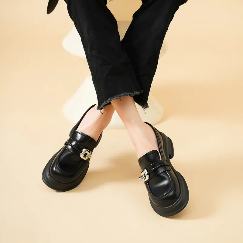 OMS Loafers Women's Black-3