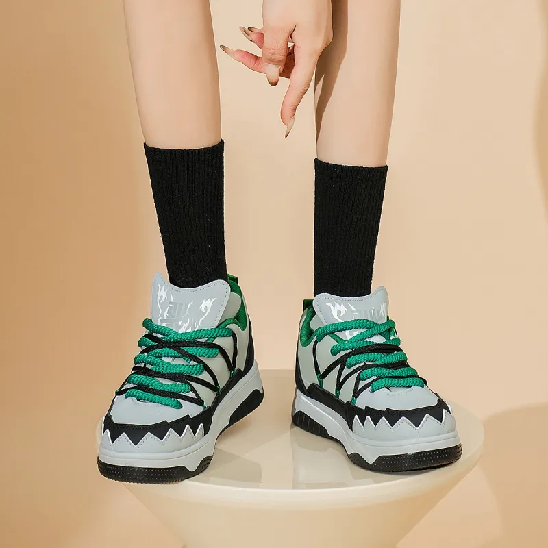 OMS Mid Top Skateboard Shoes Women's-21