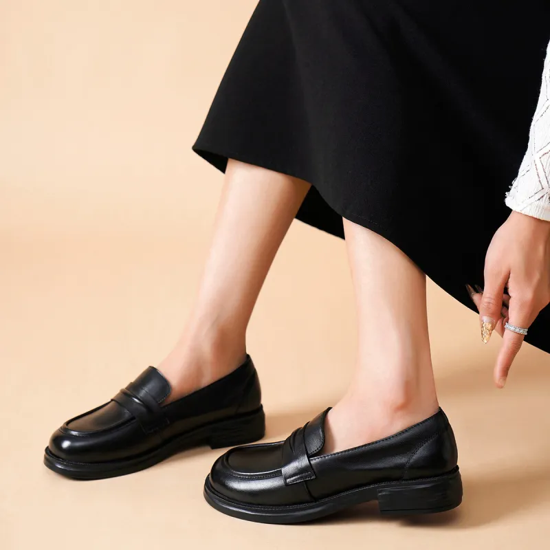 OMS Loafers Women's Black-1