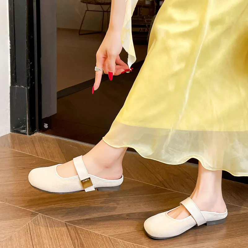 OMS Slip Resistant Closed Toe Slippers Women's-9