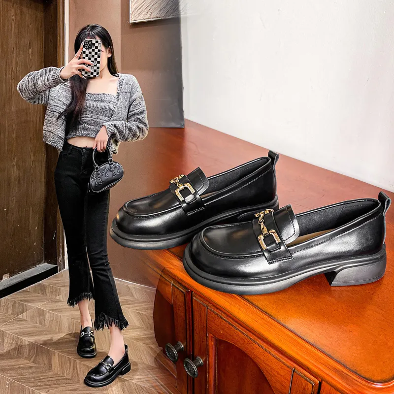 OMS Loafers Women's Black-2