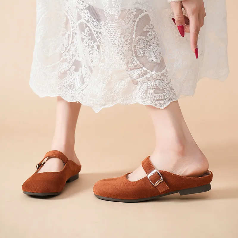 OMS Slip Resistant Closed Toe Slippers Women's-8
