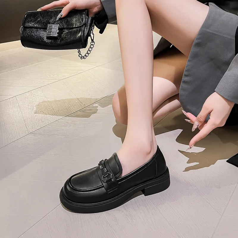 OMS Loafers Women's Black-4