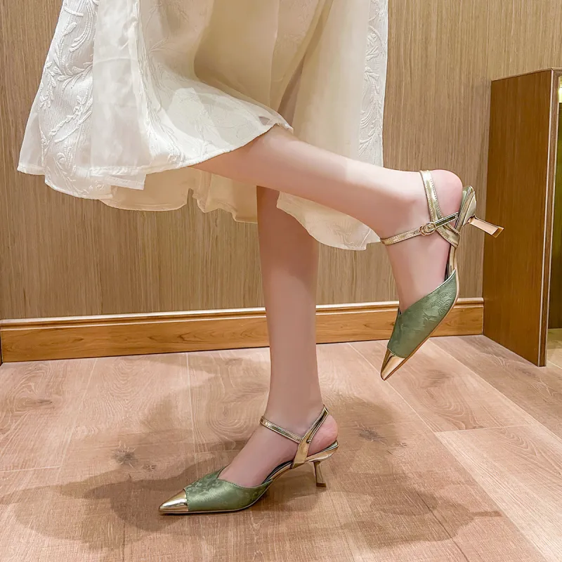 OMS Slim Heel High Heels Women's-15