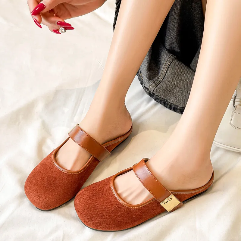 OMS Slip Resistant Closed Toe Slippers Women's-19