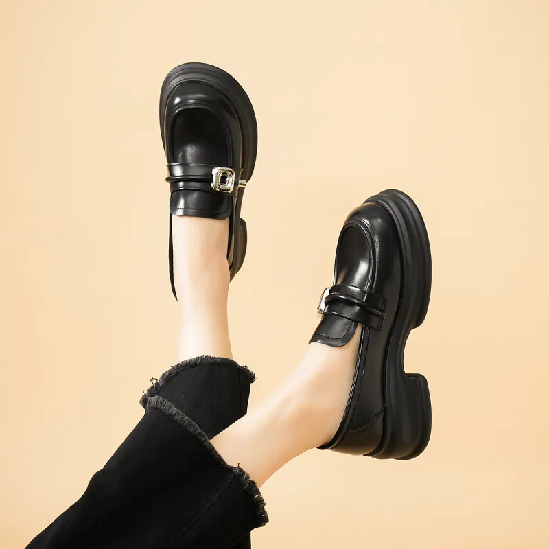 OMS Loafers Women's Black-4