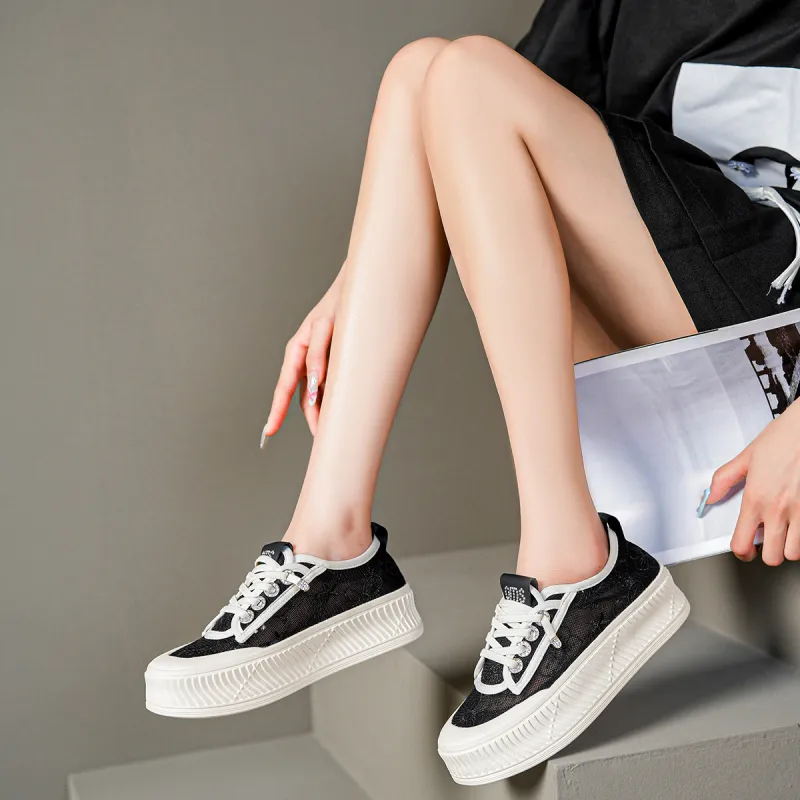 OMS Low-Top Skateboard Shoes Women's-2