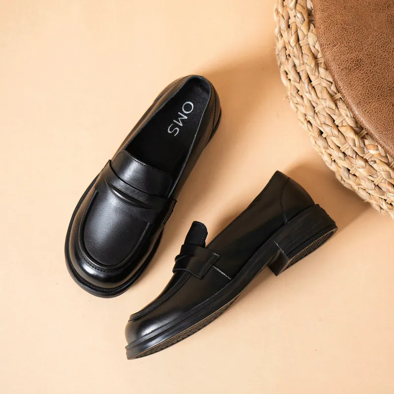 OMS Loafers Women's Black-4