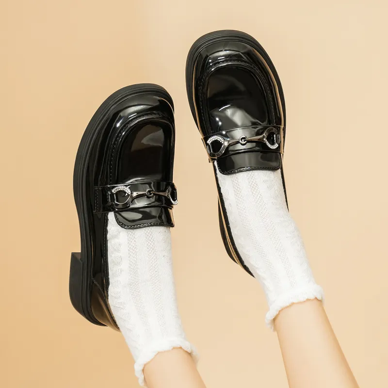 OMS Loafers Women's Black-1
