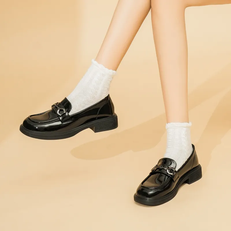 OMS Loafers Women's Black-4