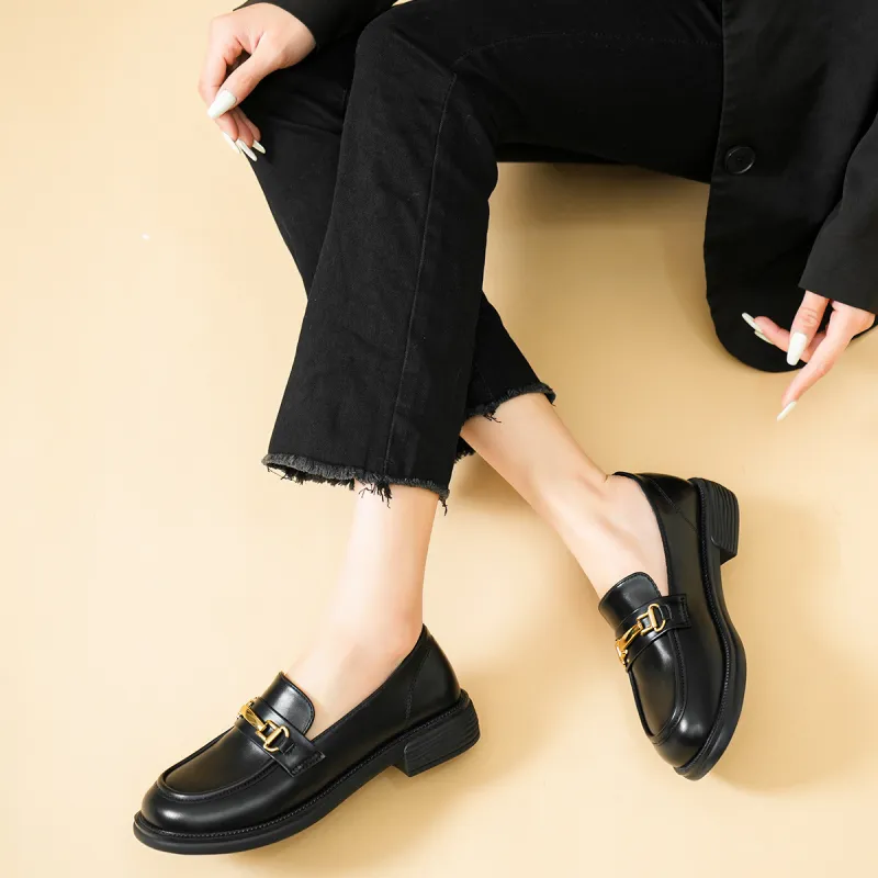 OMS Loafers Women's Black-2