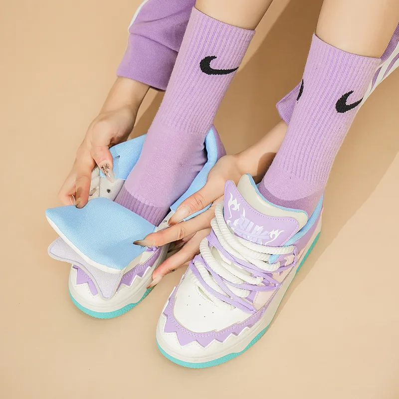 OMS Mid Top Skateboard Shoes Women's-12