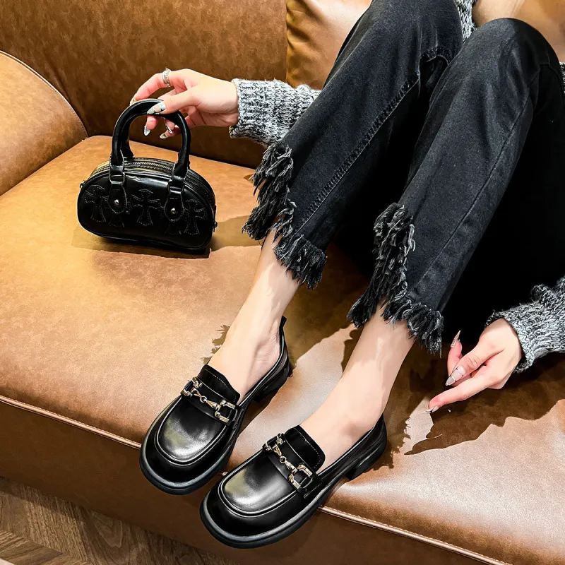 OMS Loafers Women's Black-3