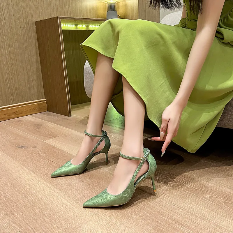 OMS Slim Heel High Heels Women's-13