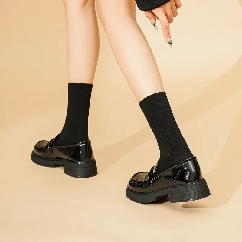 OMS Loafers Women's Black-4