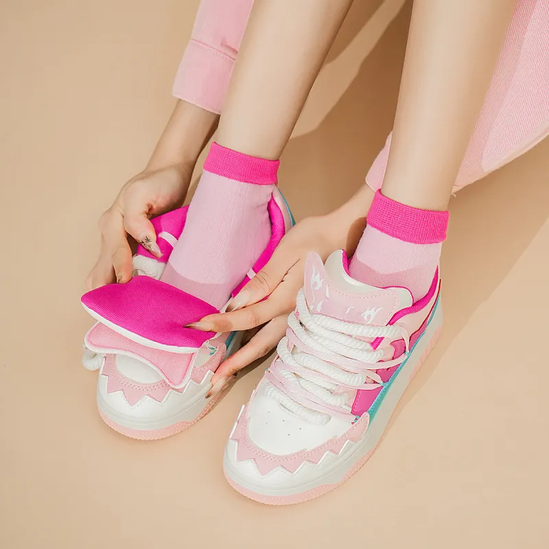 OMS Mid Top Skateboard Shoes Women's-1