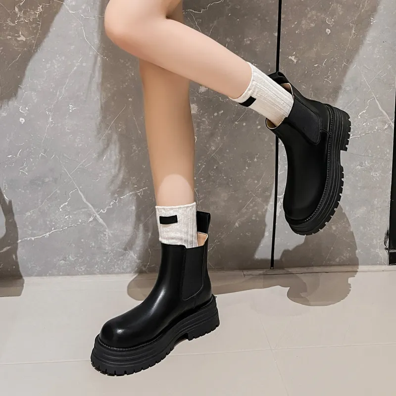 OMS Short Chelsea Boots Women's-3