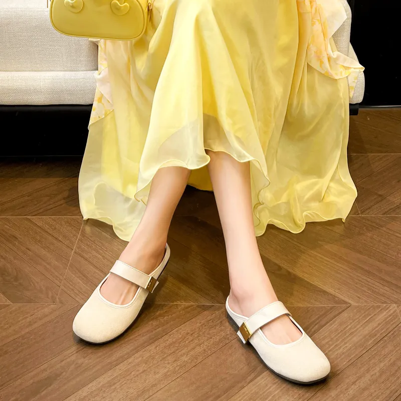OMS Slip Resistant Closed Toe Slippers Women's-6