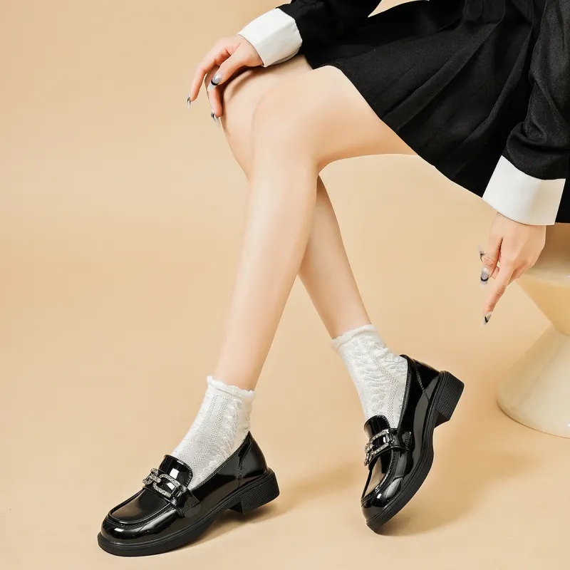 OMS Loafers Women's Black-4