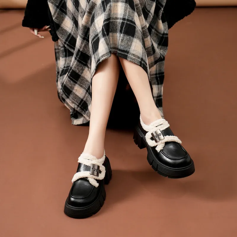 OMS Loafers Women's Black-5