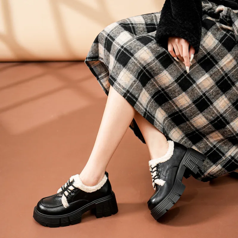 OMS Loafers Women's Black-4