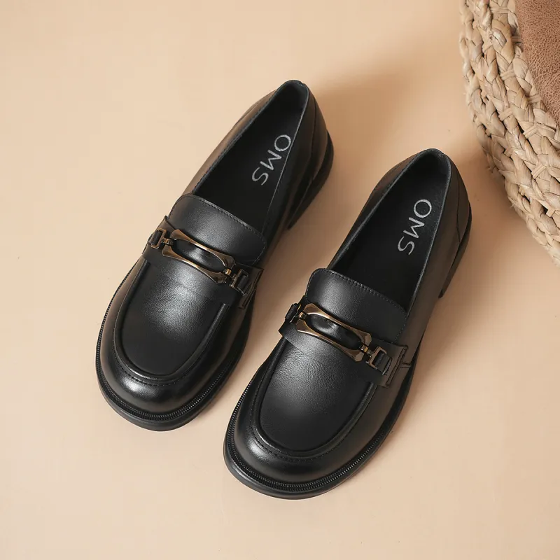 OMS Loafers Women's Black-1