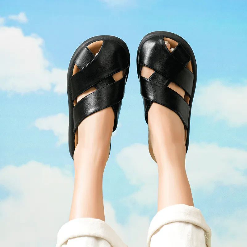 OMS Slip Resistant Wrap toe Slippers Women's-3