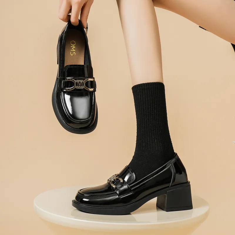 OMS Loafers Women's Black-2