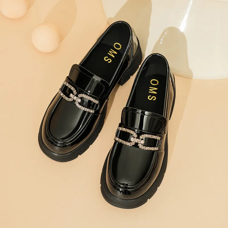 OMS Loafers Women's Black-4