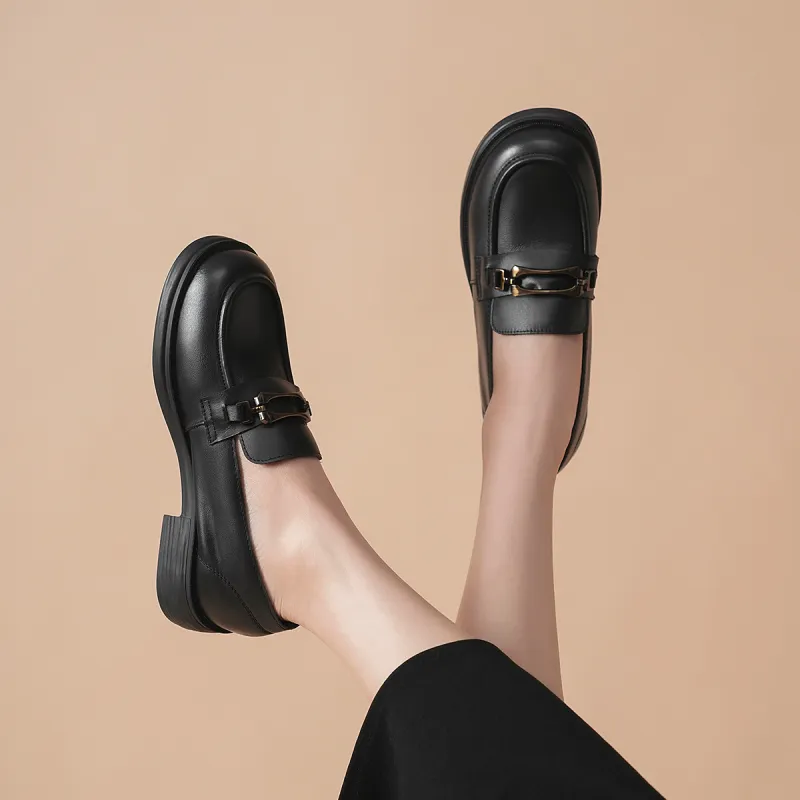 OMS Loafers Women's Black-2