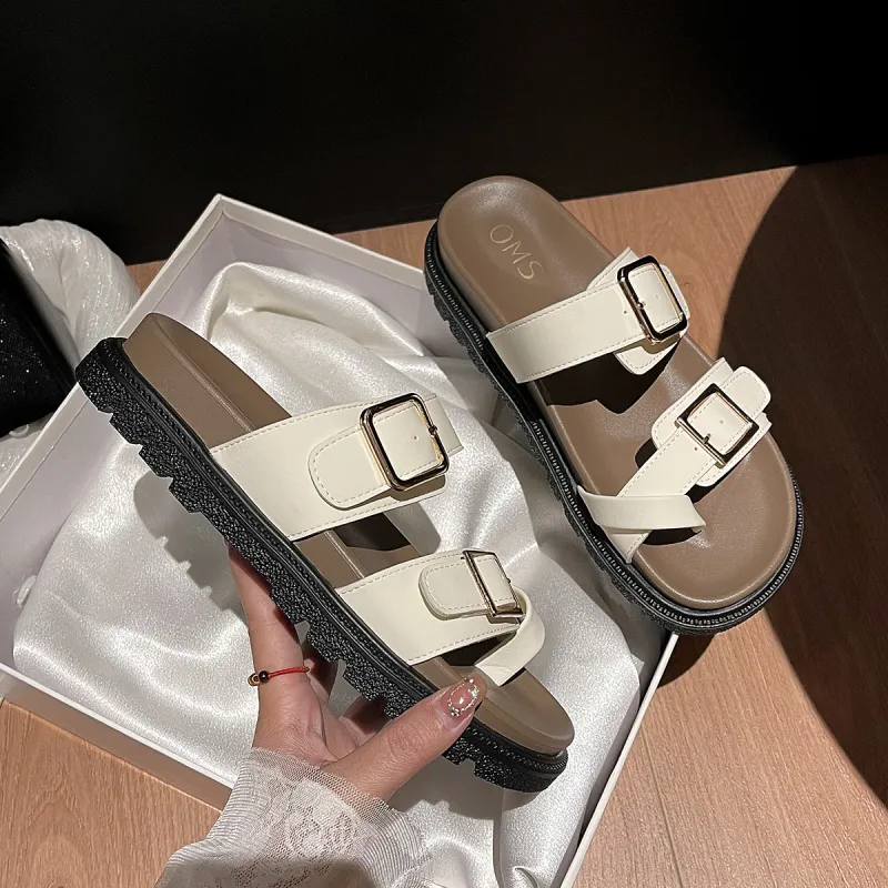 OMS Slide Slippers Women's-11