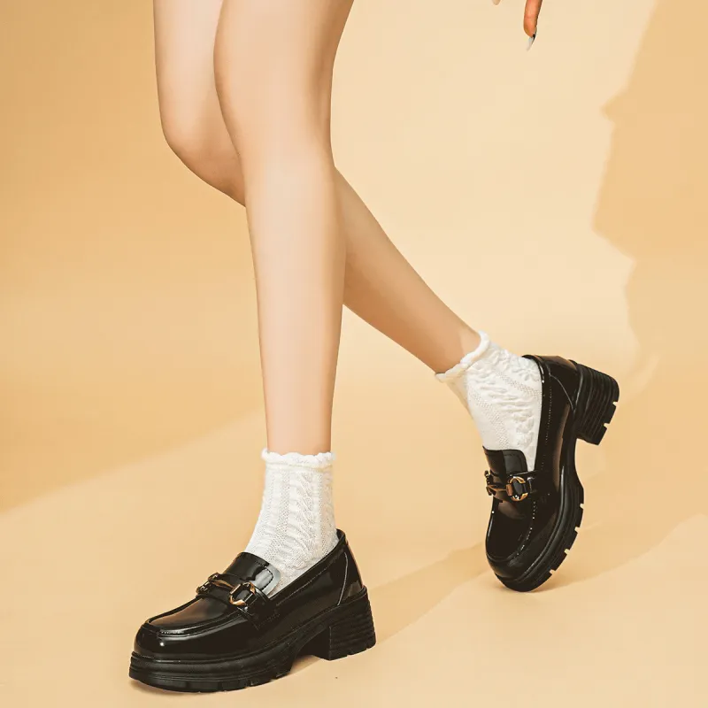 OMS Loafers Women's Black-1