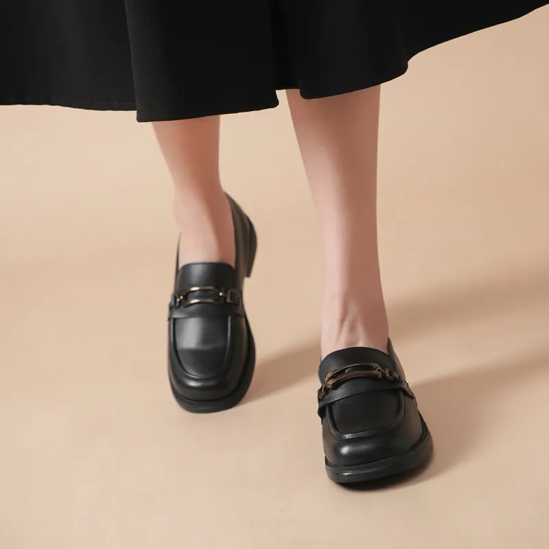 OMS Loafers Women's Black-3