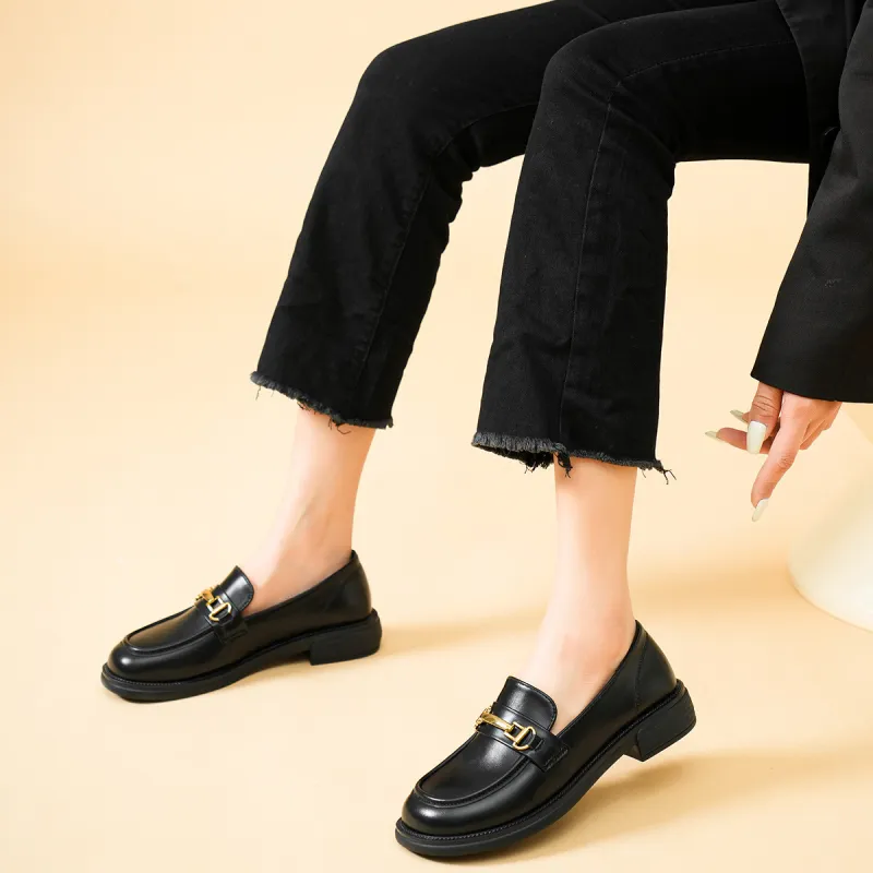 OMS Loafers Women's Black-5