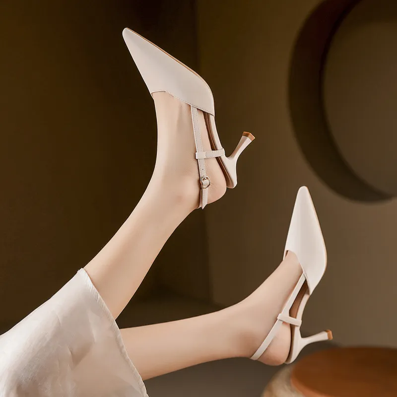 OMS Slim Heel High Heels Women's-8