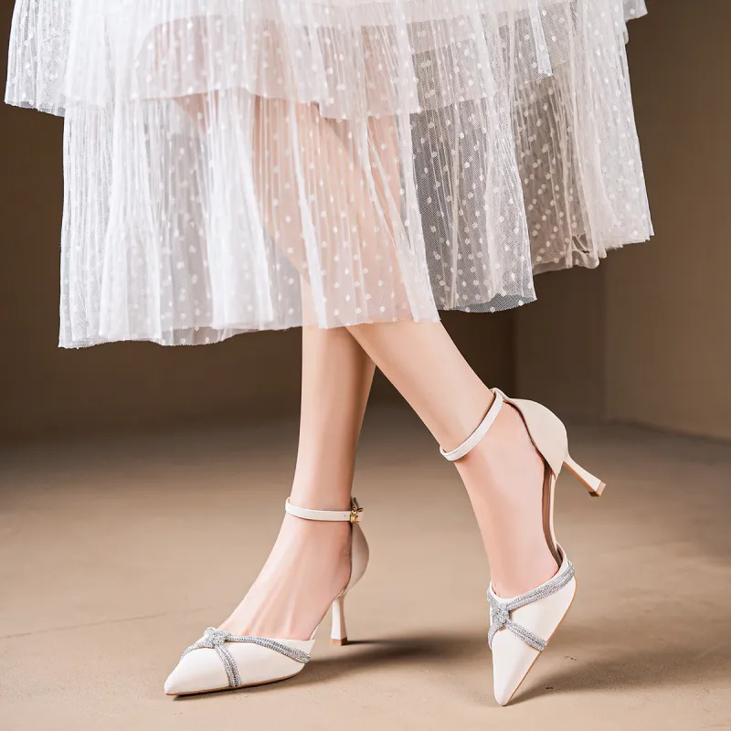 OMS Slim Heel High Heels Women's-10