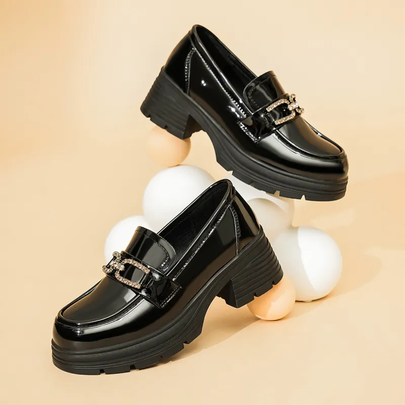 OMS Loafers Women's Black-3