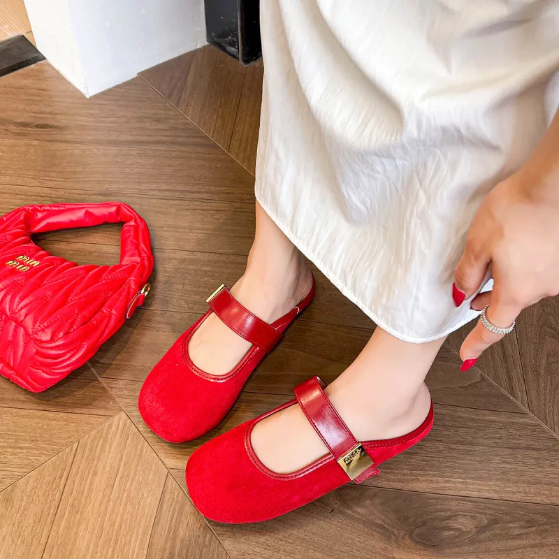 OMS Slip Resistant Closed Toe Slippers Women's-24