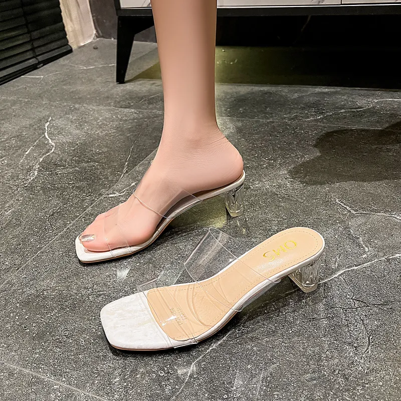 OMS Slide Slippers Women's Beige/Nude/Silver-1