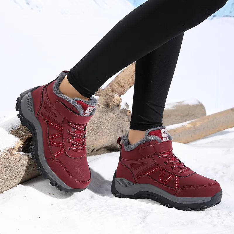 Mulinsen Warm Anti Slip And Wear Resistant Short Snow Boots Women's-11