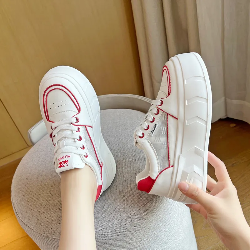 Mulinsen Breathable Low-Top Skateboard Shoes Women's-2