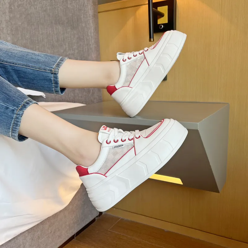 Mulinsen Breathable Low-Top Skateboard Shoes Women's-3
