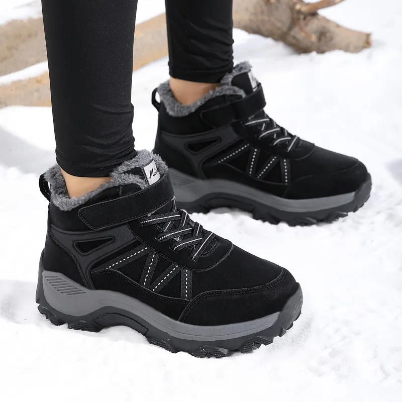 Mulinsen Warm Anti Slip And Wear Resistant Short Snow Boots Women's-3