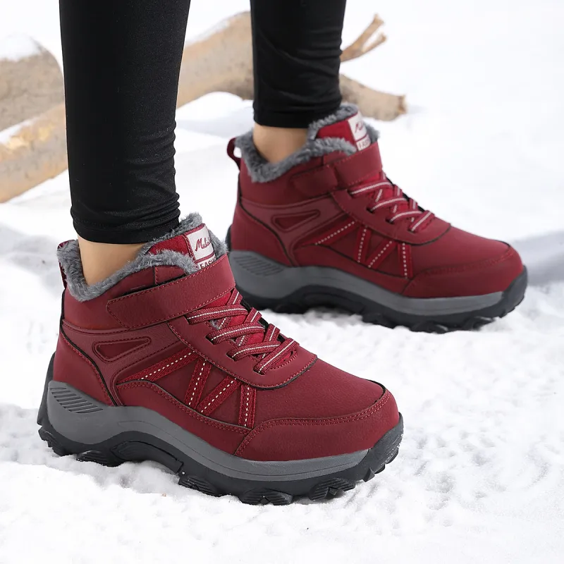 Mulinsen Warm Anti Slip And Wear Resistant Short Snow Boots Women's-10