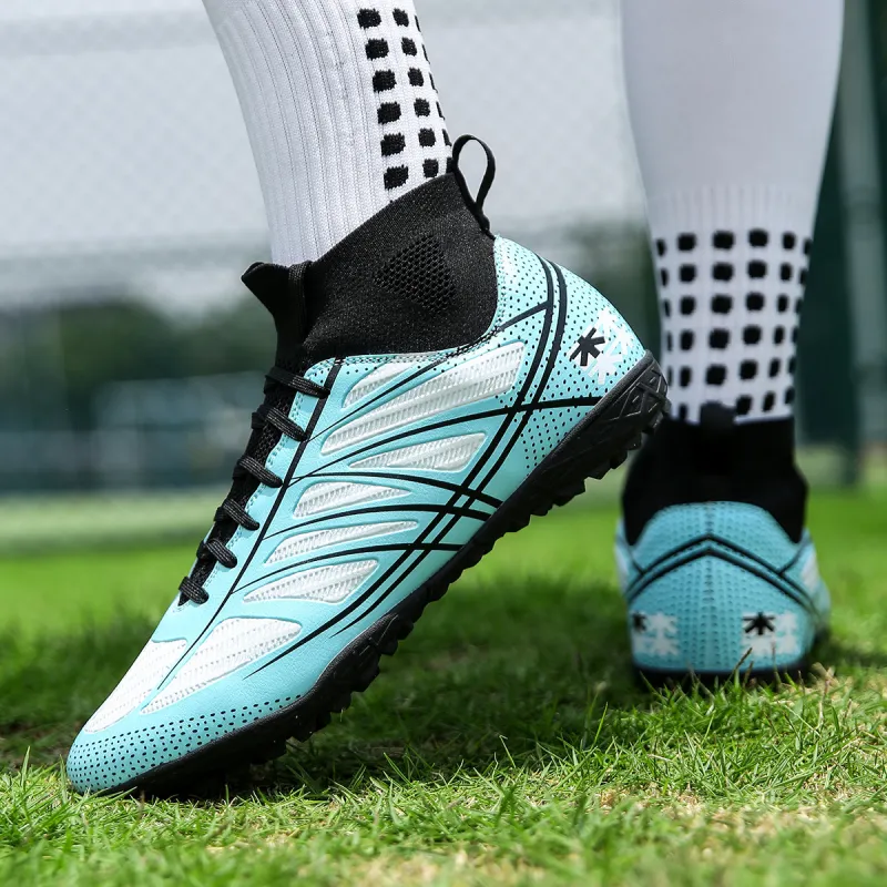 Mulinsen FG Rubber Long Studs Artificial Ground Soccer Shoes Men's-5