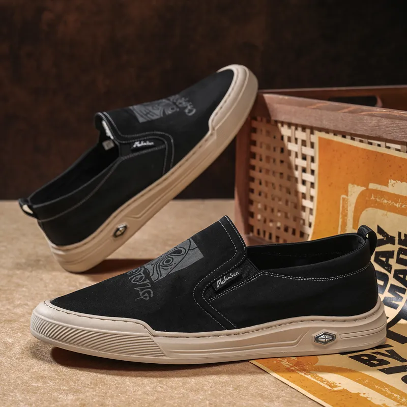 Mulinsen Canvas Shoes Men Low Top-4