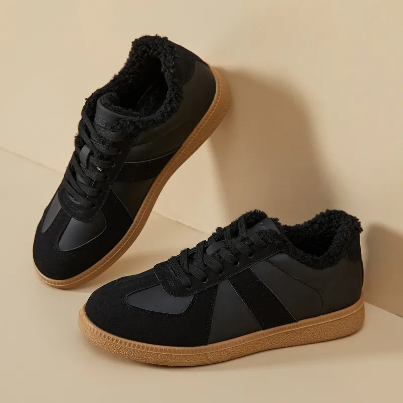 Mulinsen Warm Low-Top Versatile Students Party Skate Shoes Women's-3